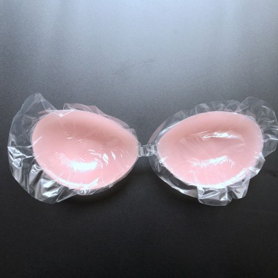 Invisible Strapless Wedding Dresses Silicone Bra